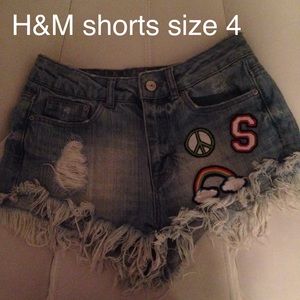 H&M High Waisted Shorts